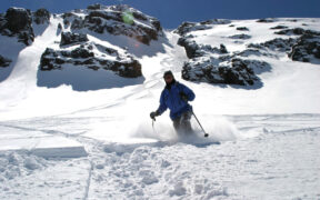 Santiago de Chile nieve
